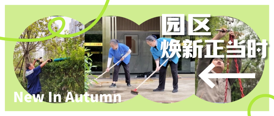 秋日新气象 | 园区焕新正当时